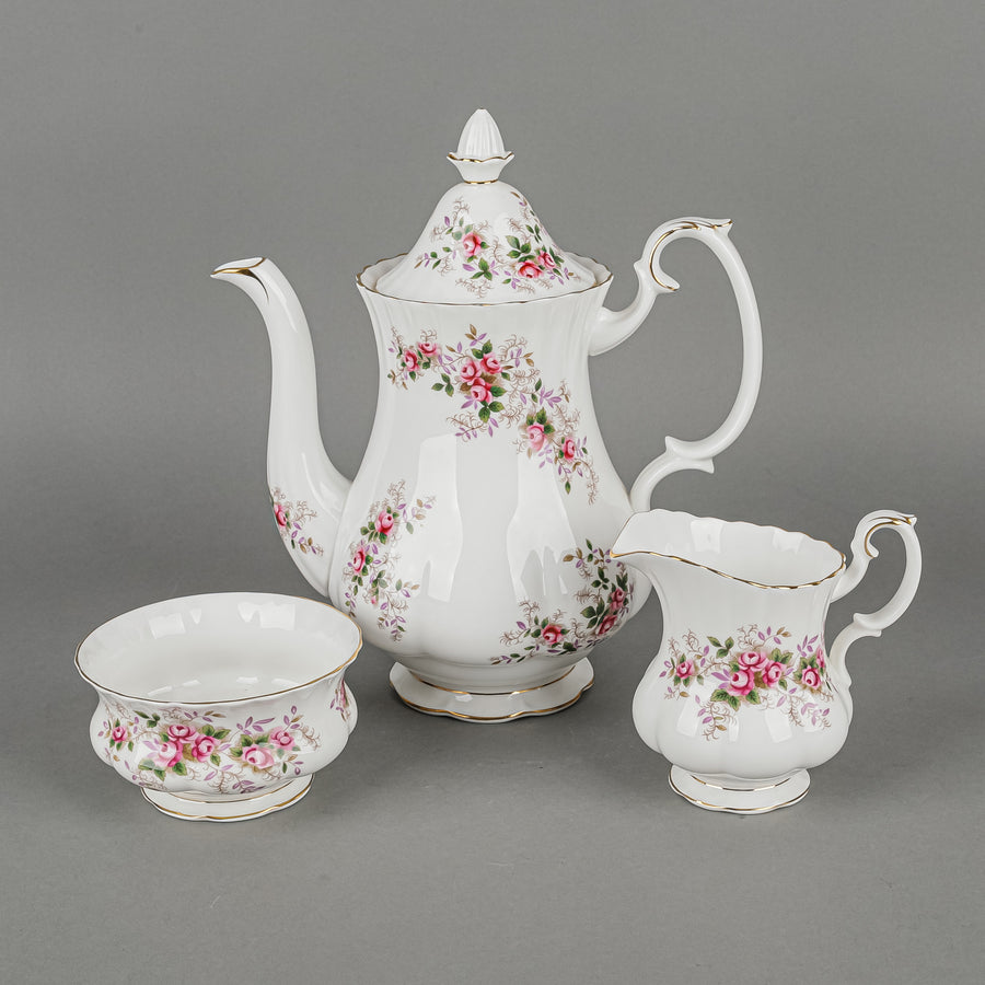 ROYAL ALBERT Lavender Rose Coffee Service 4 Pieces