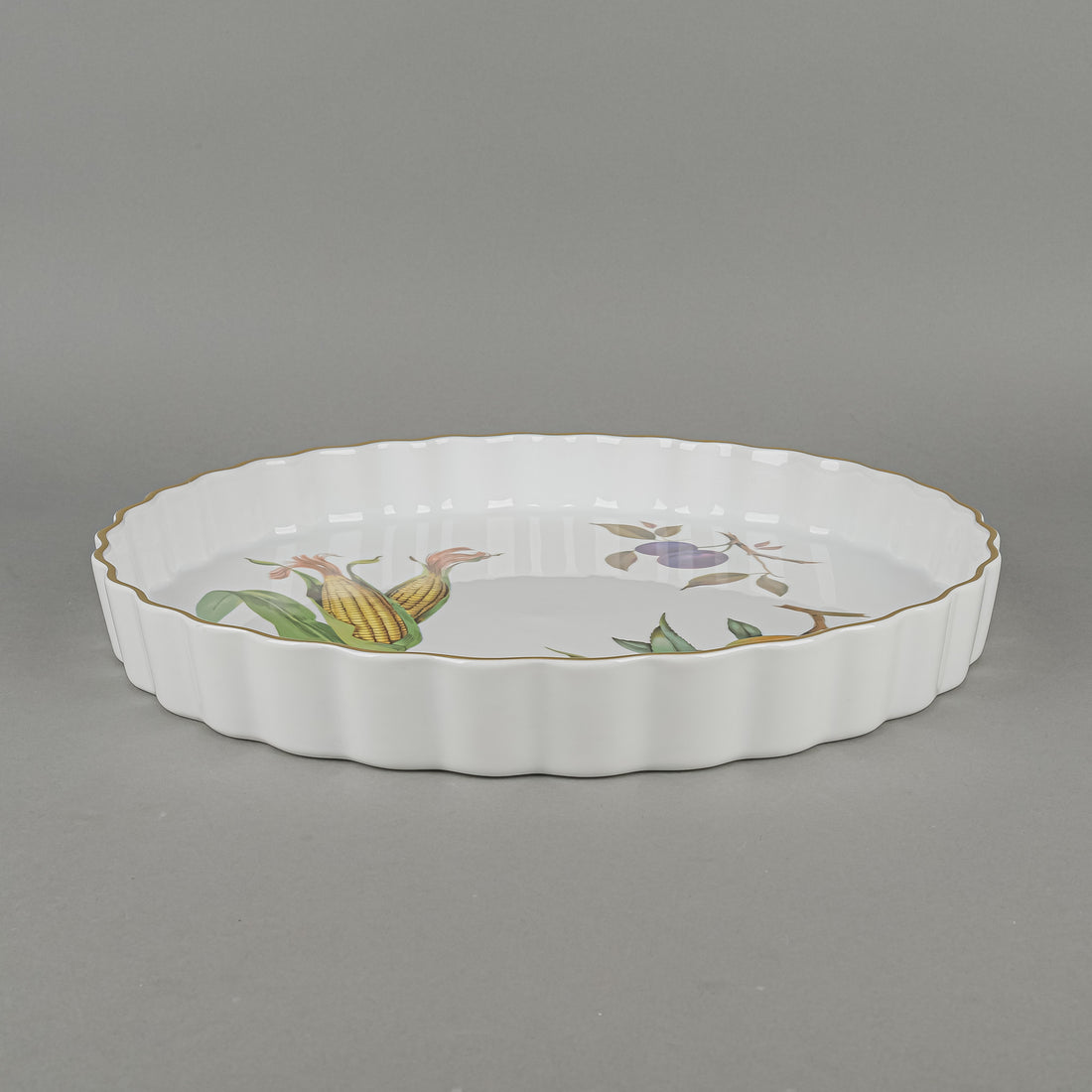 ROYAL WORCESTER Evesham Quiche/Flan Dish