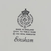 ROYAL WORCESTER Evesham Quiche/Flan Dish