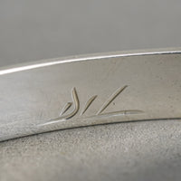 DON LANCASTER Kwakiutl Sterling Chased Cuff Bracelet