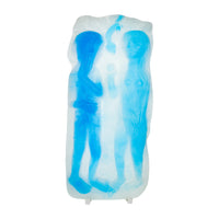 DAUM Pierre Toulhoat PARADIS ADAM & EVE Pate De Verre Sculpture