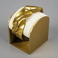Brass Modernist Cuff Bracelet