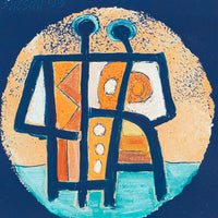 Charles Sucsan (Canadian 1932-2022)  Untitled - Abstract - Two Figures