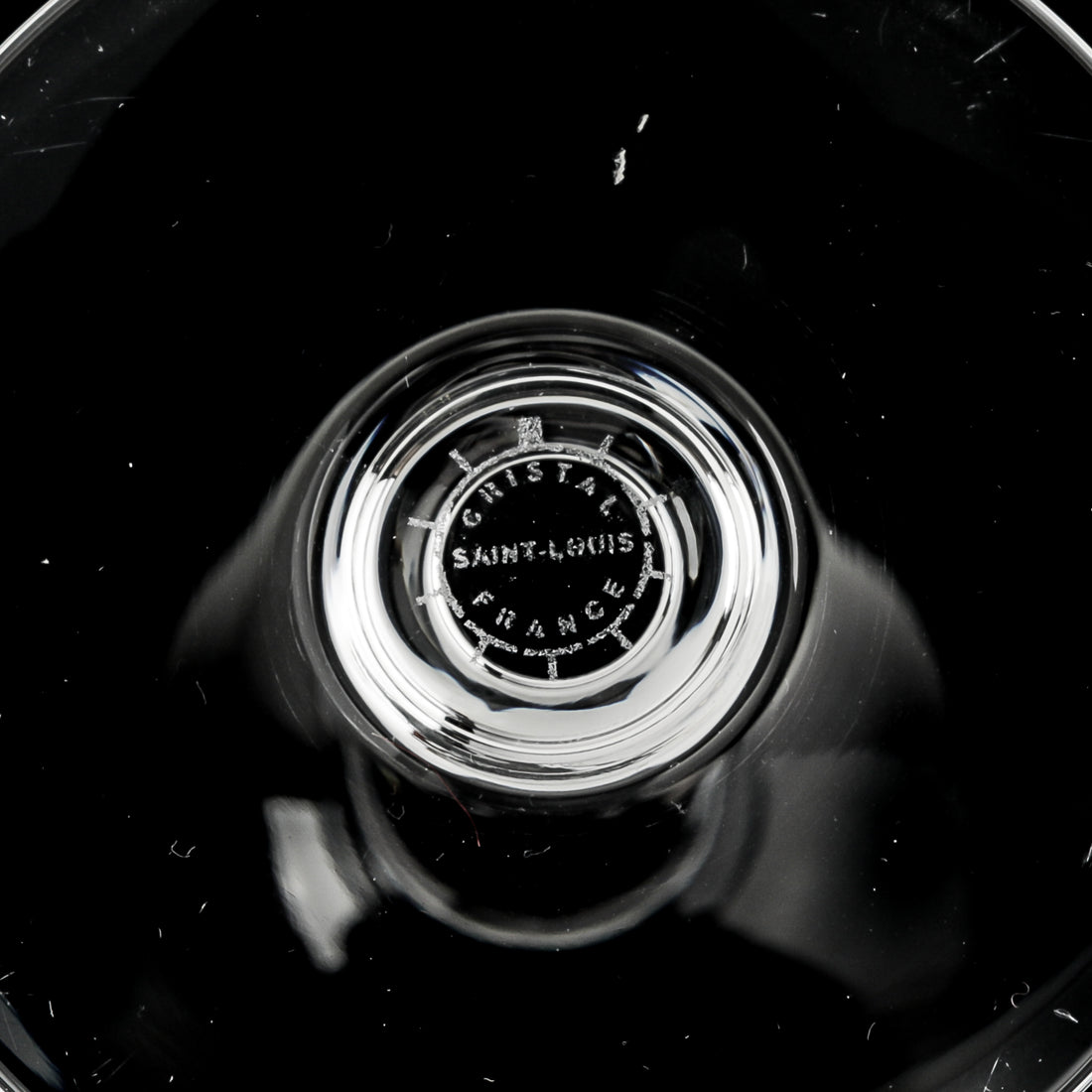 ST LOUIS Amadeus Grey Hock Wine Glass