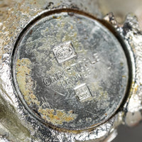 CHRISTOFLE Lumiere d'Argent Silverplate Figurine - Frog