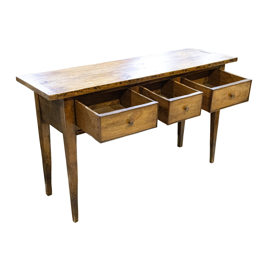 Pine Drawered Console
