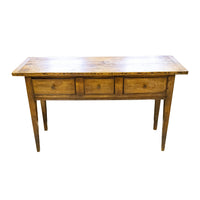Pine Drawered Console