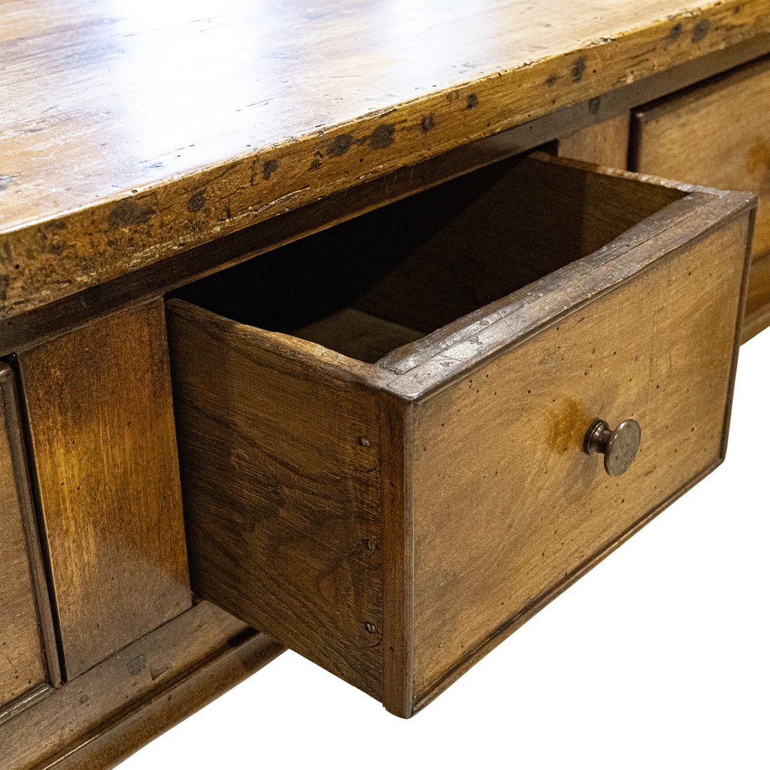 Pine Drawered Console