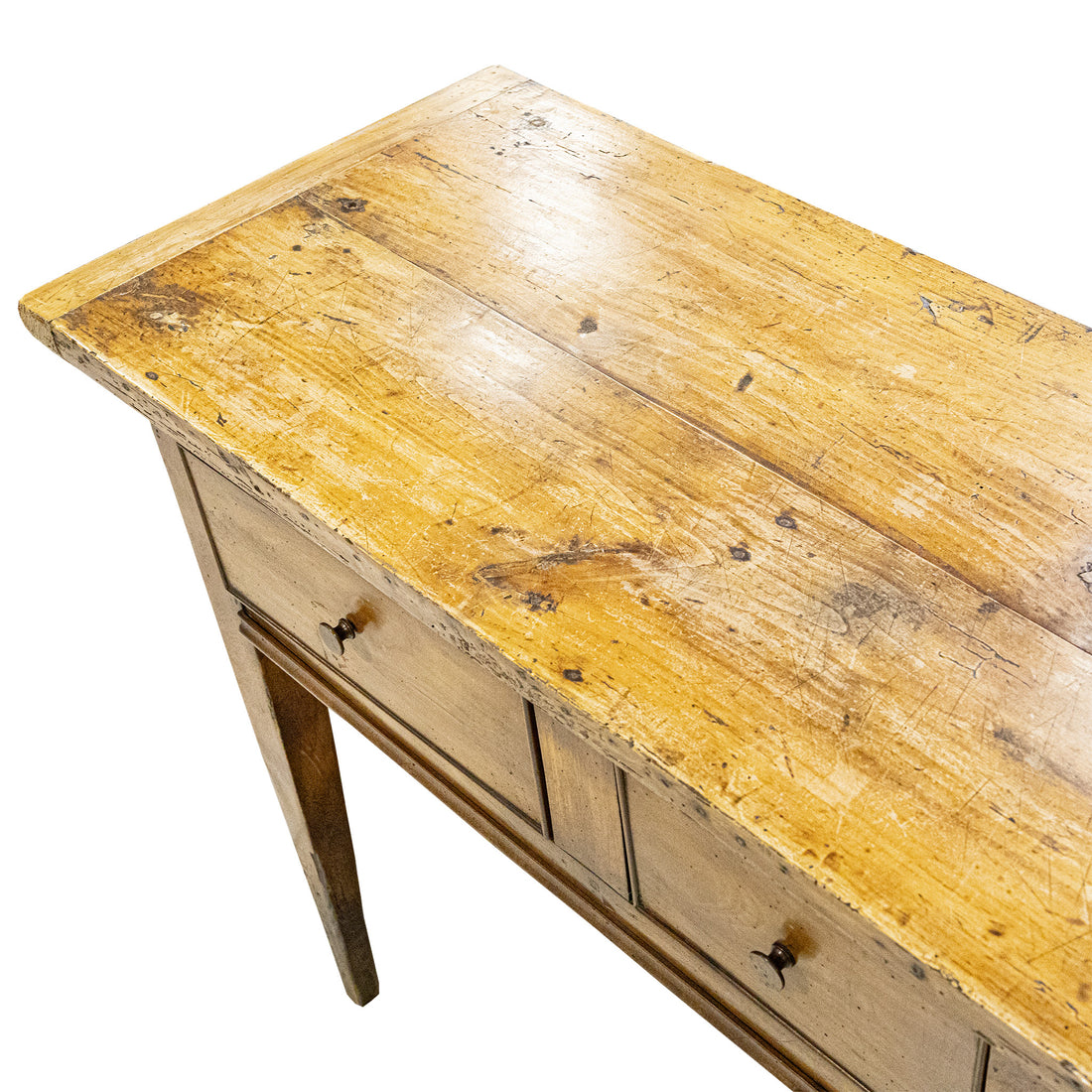 Pine Drawered Console