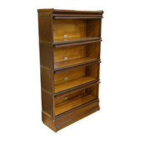 GLOBE-WERNICKE CO Vintage Oak Barrister Bookcase