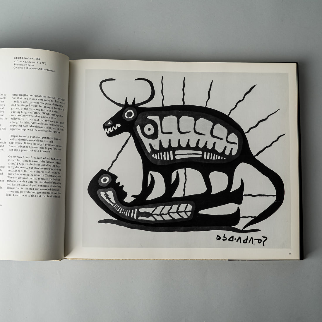 BOOK - Art Of Norval Morrisseau by Sinclair & Pollock