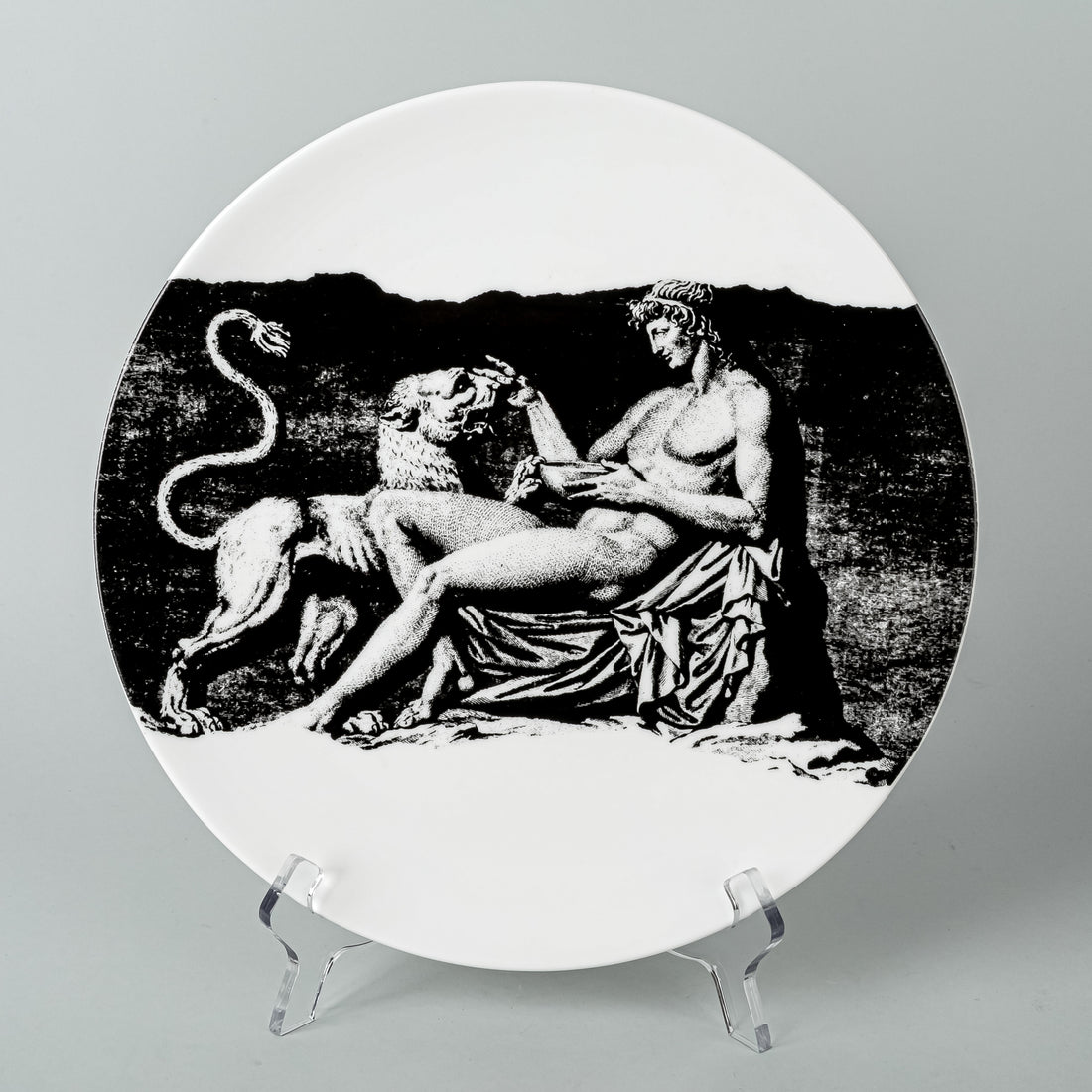 TIMNEY FOWLER Greek God Plate
