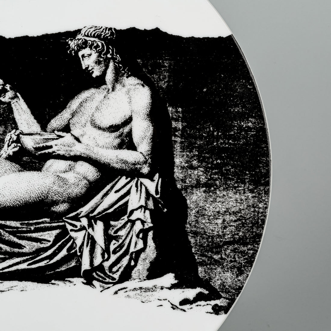 TIMNEY FOWLER Greek God Plate