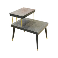Vintage Grey Arborite Step Table