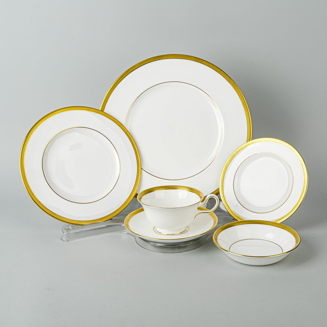WEDGWOOD Senator 7 Place Settings Plus Extras
