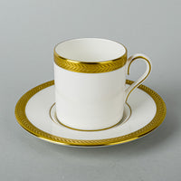 WEDGWOOD Senator Demitasse & Saucers Set Of 4 8pcs