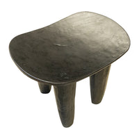 Black Painted Wooden Senufo Stool