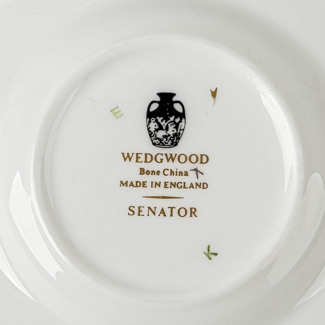 WEDGWOOD Senator Demitasse & Saucers Set Of 4 8pcs