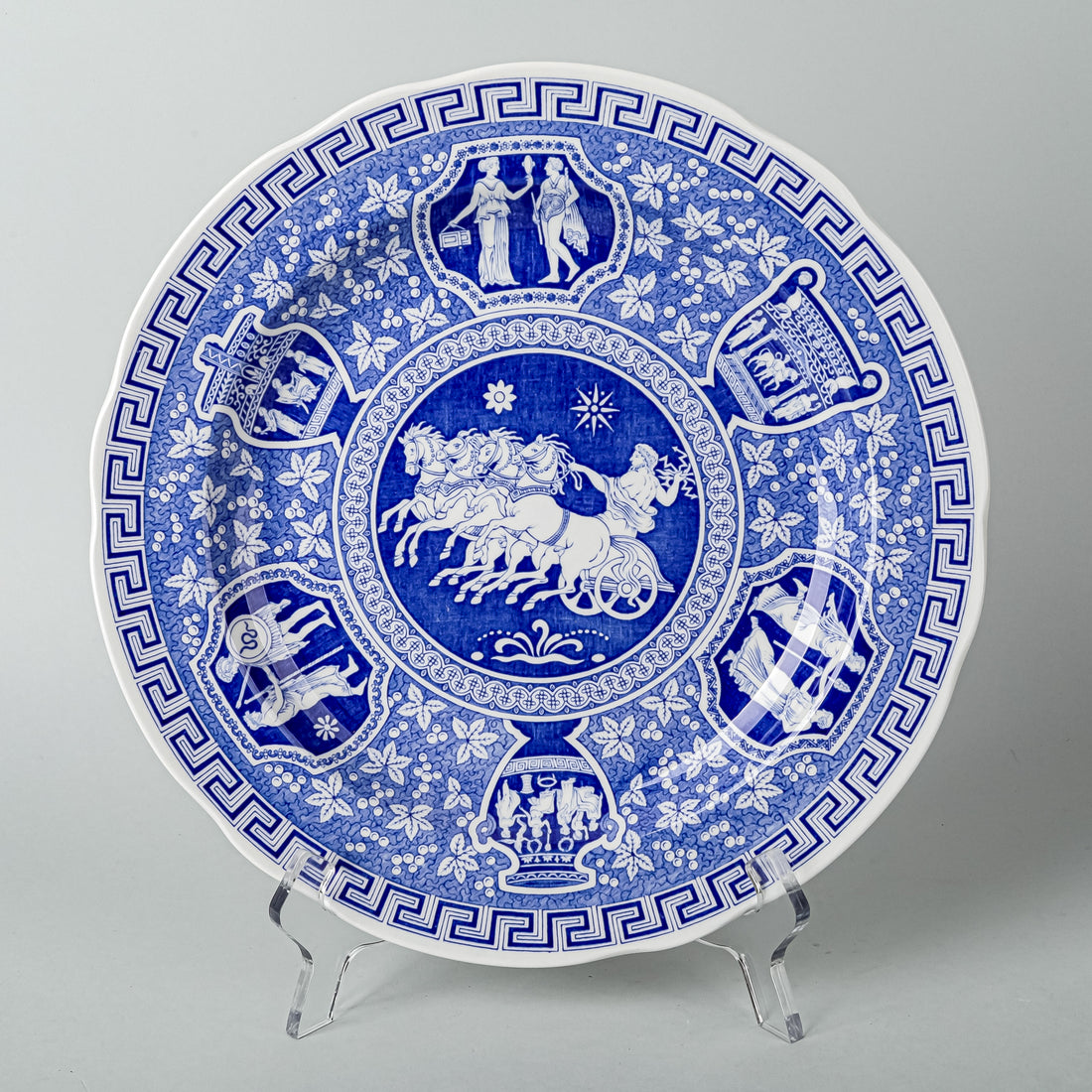SPODE Blue Room Collection Traditions Series Dinner Plates - Set Of 6