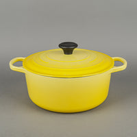 LE CREUSET Enamel Cast Iron Dutch Oven 26cm Camomile