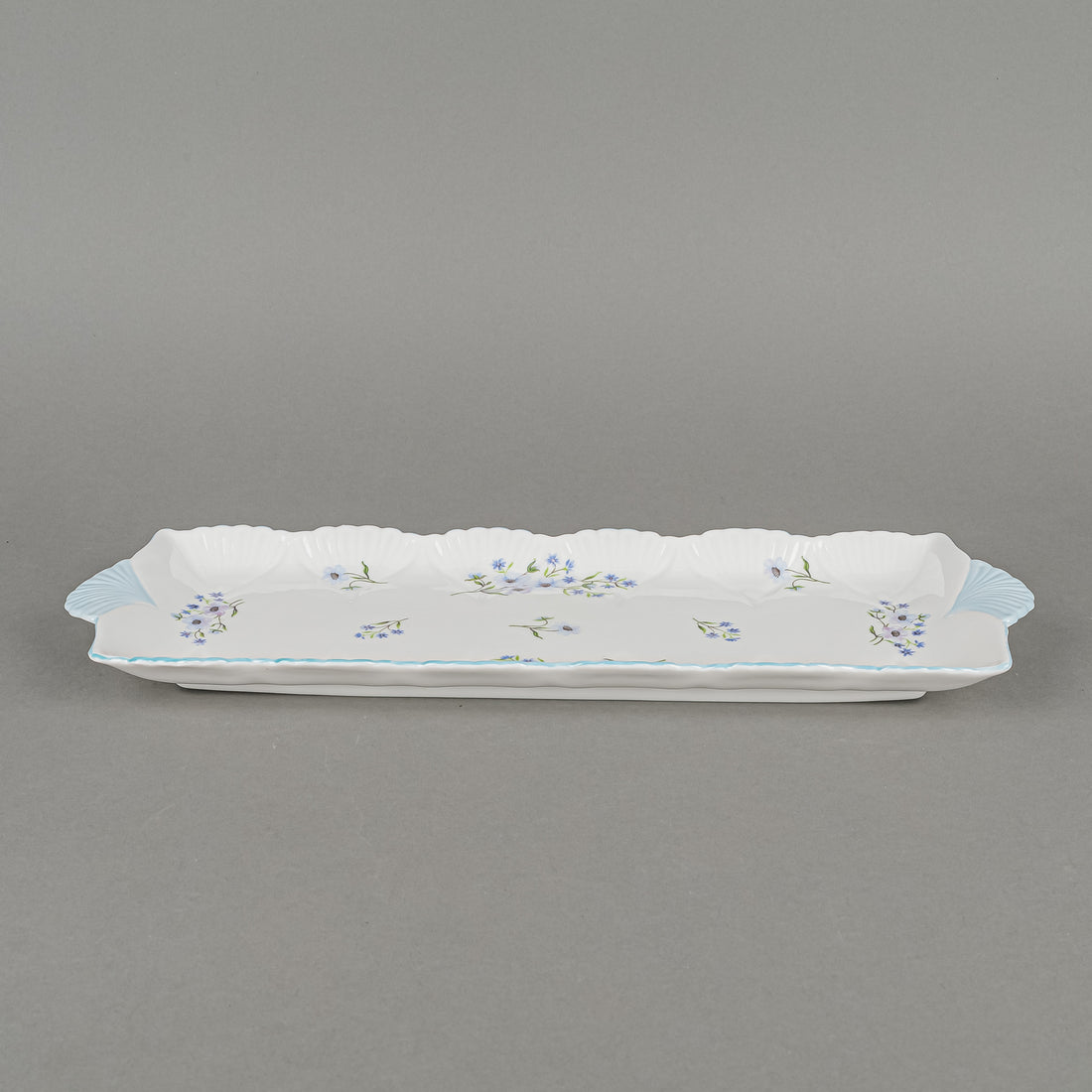SHELLEY Blue Rock Sandwich Tray