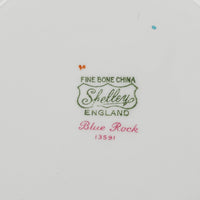 SHELLEY Blue Rock Tea Set 28 Pieces