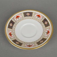 ROYAL CROWN DERBY Derby Border A1253 Cup & Saucer