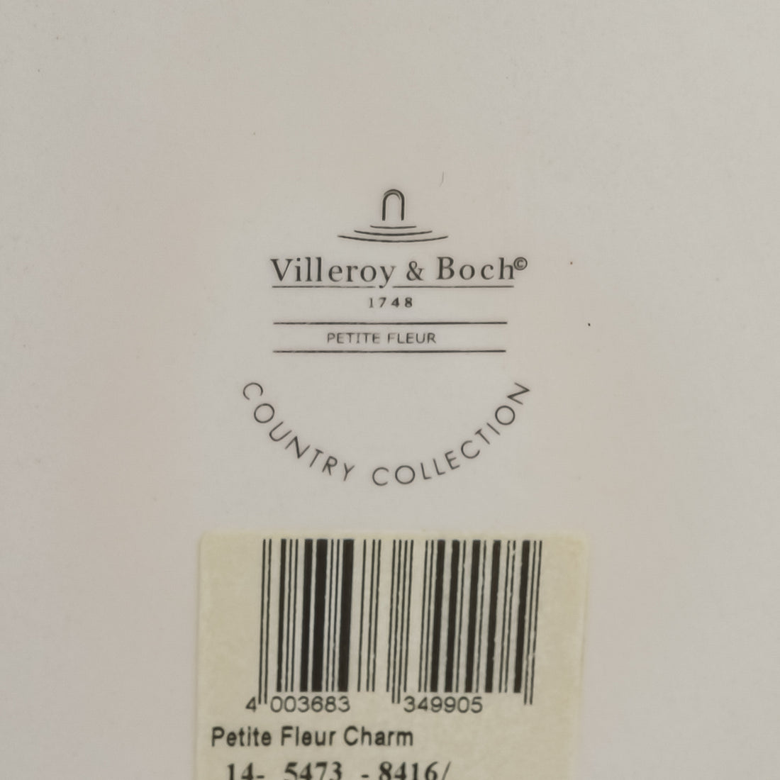 VILLEROY & BOCH Petite Fleur Charm Lidded Canister Set Of 3