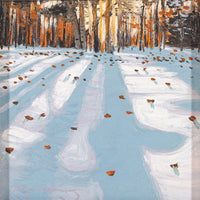 Mark Berens (Canadian 1977) Winter Forest Edge