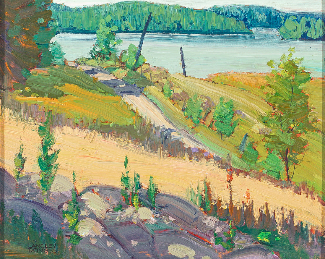 Langley Donges (Canadian 1901-1992) "Lake Superior 1935"