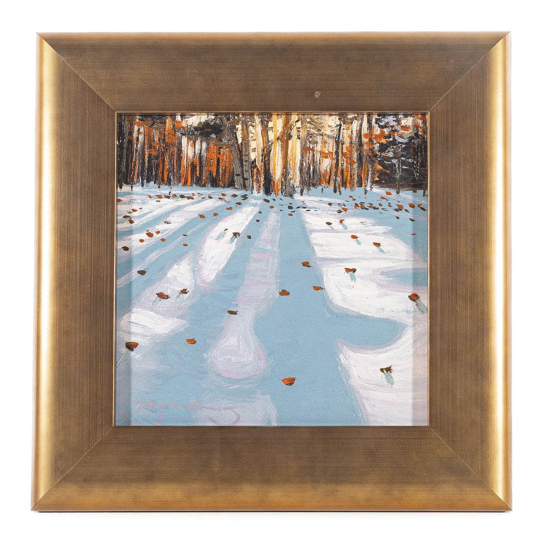 Mark Berens (Canadian 1977) Winter Forest Edge