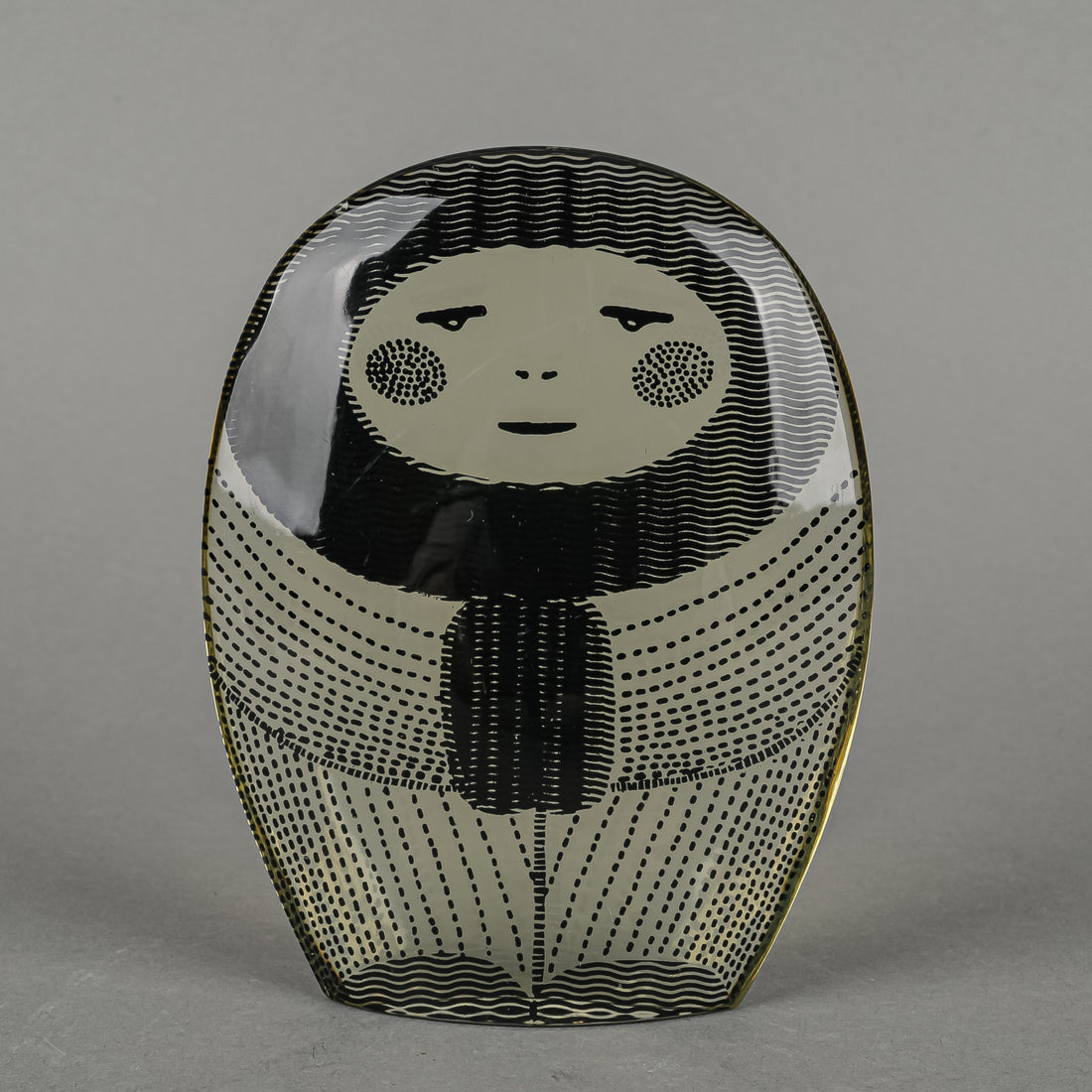 ABRAHAM PALATNIK Lucite Arctic Figure