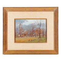 Michael B. Karas (American 1954) "Fall Morning, Vermont"