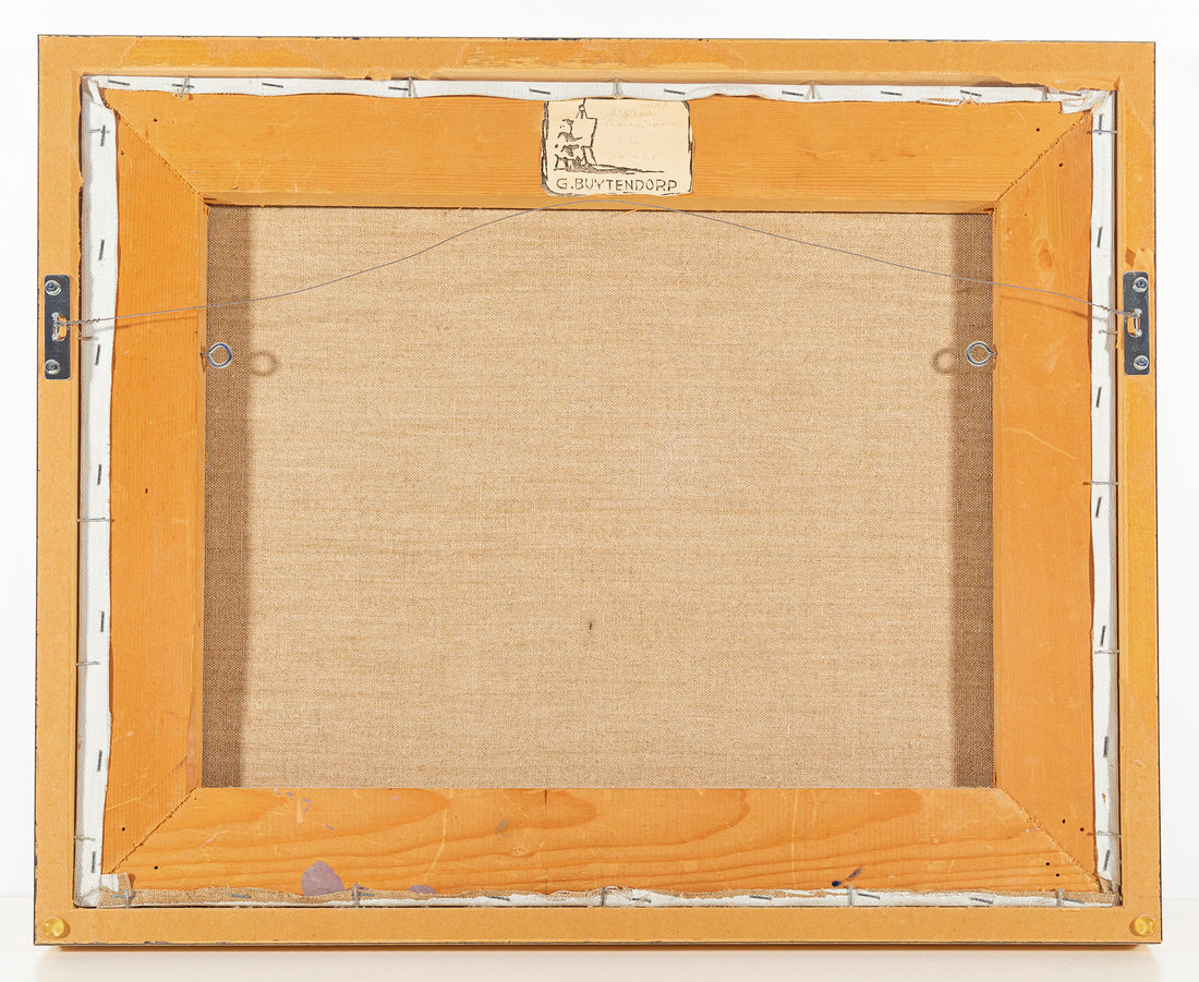 George Buytendorp (Canadian 1923-2014) "Prairie Town"