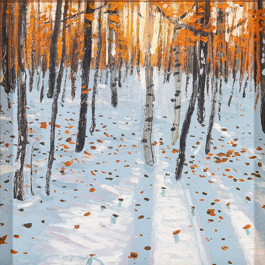 Mark Berens (Canadian 1977) Winter Forest