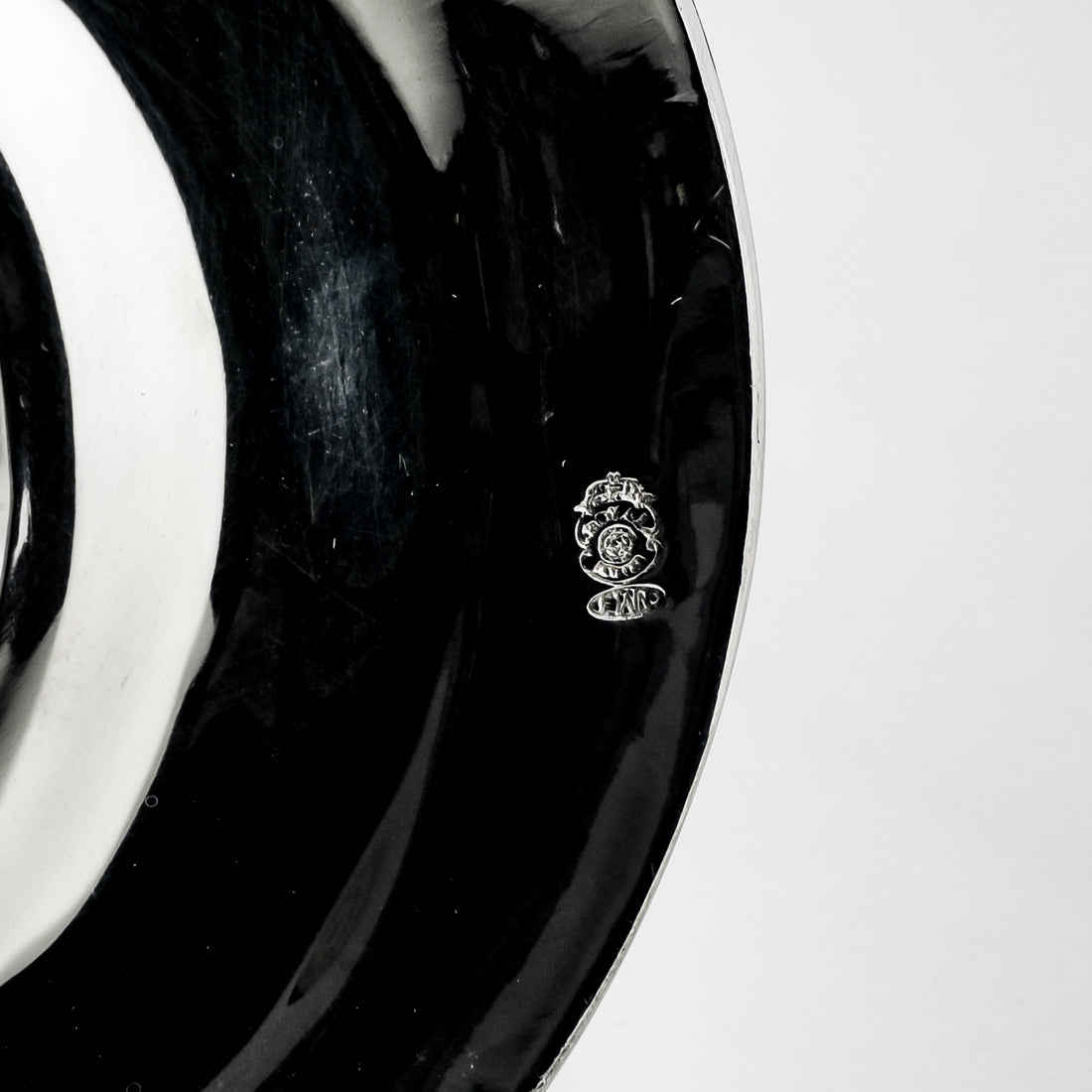 ROYAL PEWTER Pewter & Crystal Duck Decanter