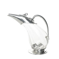 ROYAL PEWTER Pewter & Crystal Duck Decanter