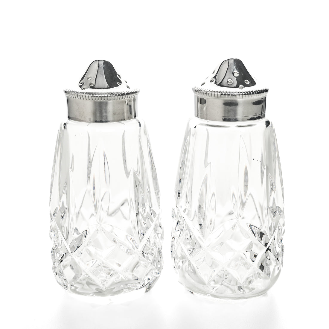 WATERFORD Lismore Salt & Pepper Shaker Set of 2