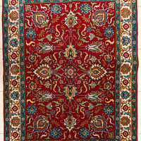 Hand Knotted Wool Tabriz Persian Rug