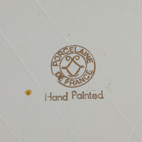 PORCELAINE DE FRANCE Hand Painted Floral Tray