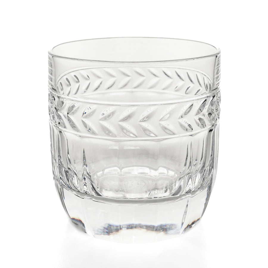 VILLEROY & BOCH Miss Desiree Old Fashion Glasses Set/4 H3.5"