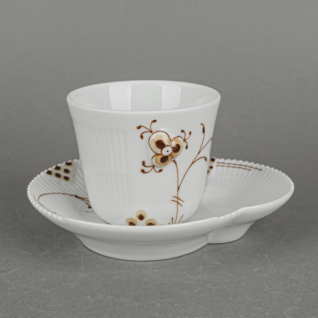 ROYAL COPENHAGEN Elements Espresso Cup 057 & Saucer 058