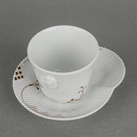 ROYAL COPENHAGEN Elements Espresso Cup 057 & Saucer 058