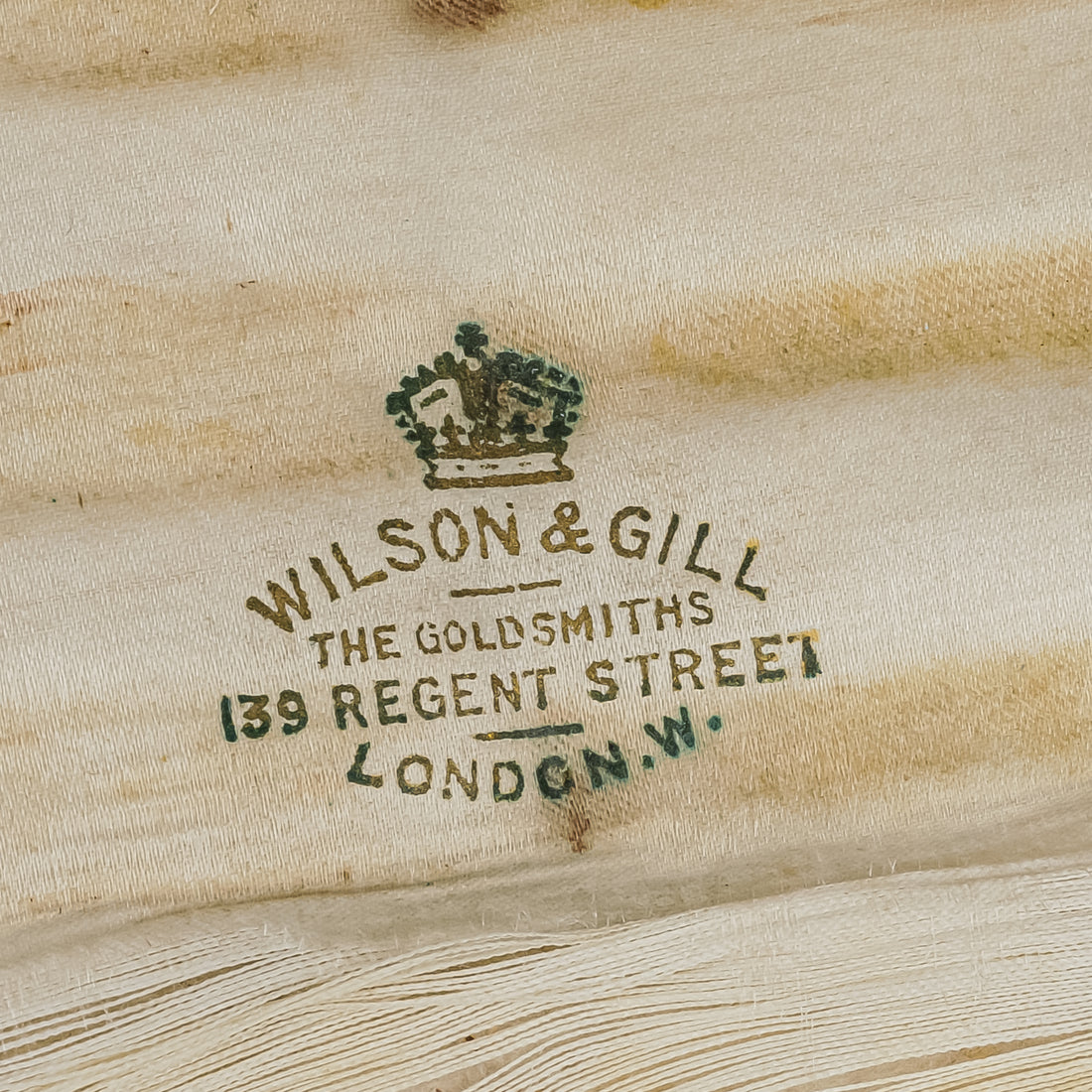 WILSON & GILL Pistol Grip Sterling Handle Silver Plate Spreaders