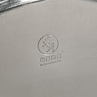 CHARLES HOWARD COLLINS Chased & Engraved Silver Plate Footed Tray