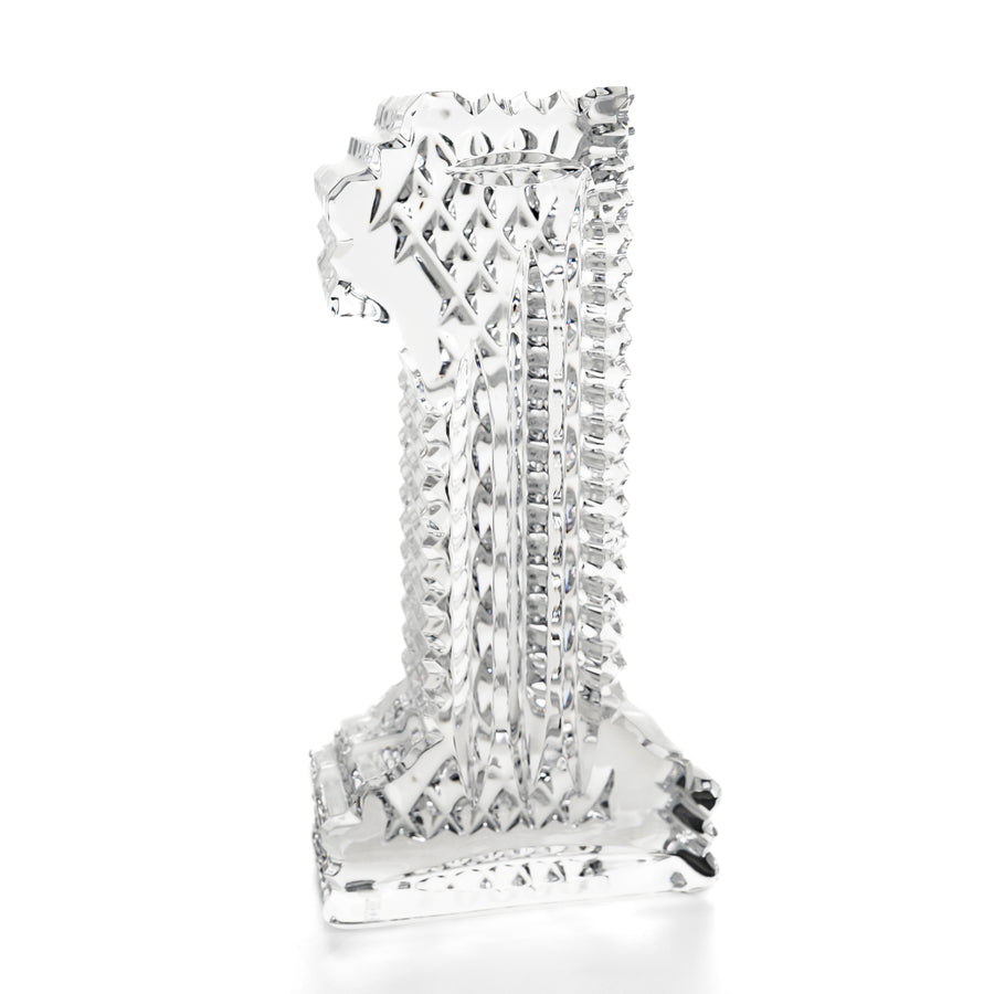 WATERFORD Number One Paperweight