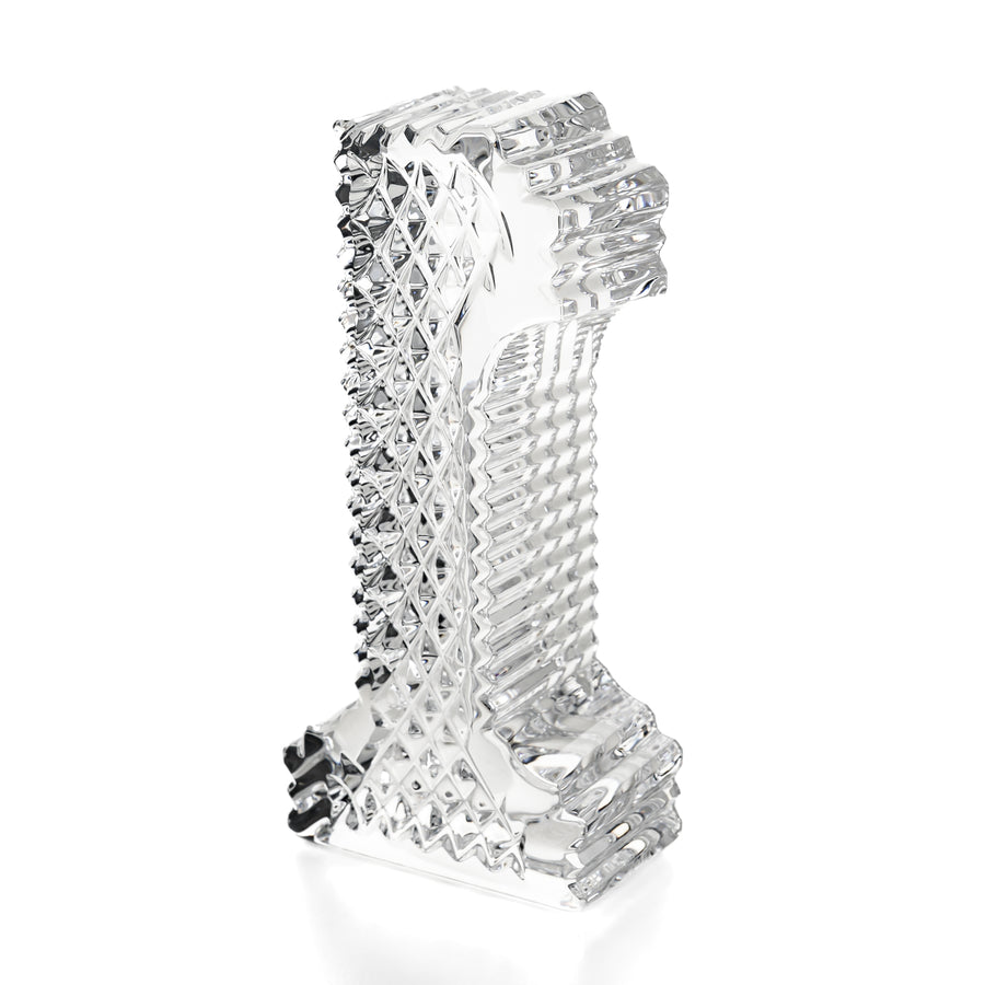 WATERFORD Number One Paperweight