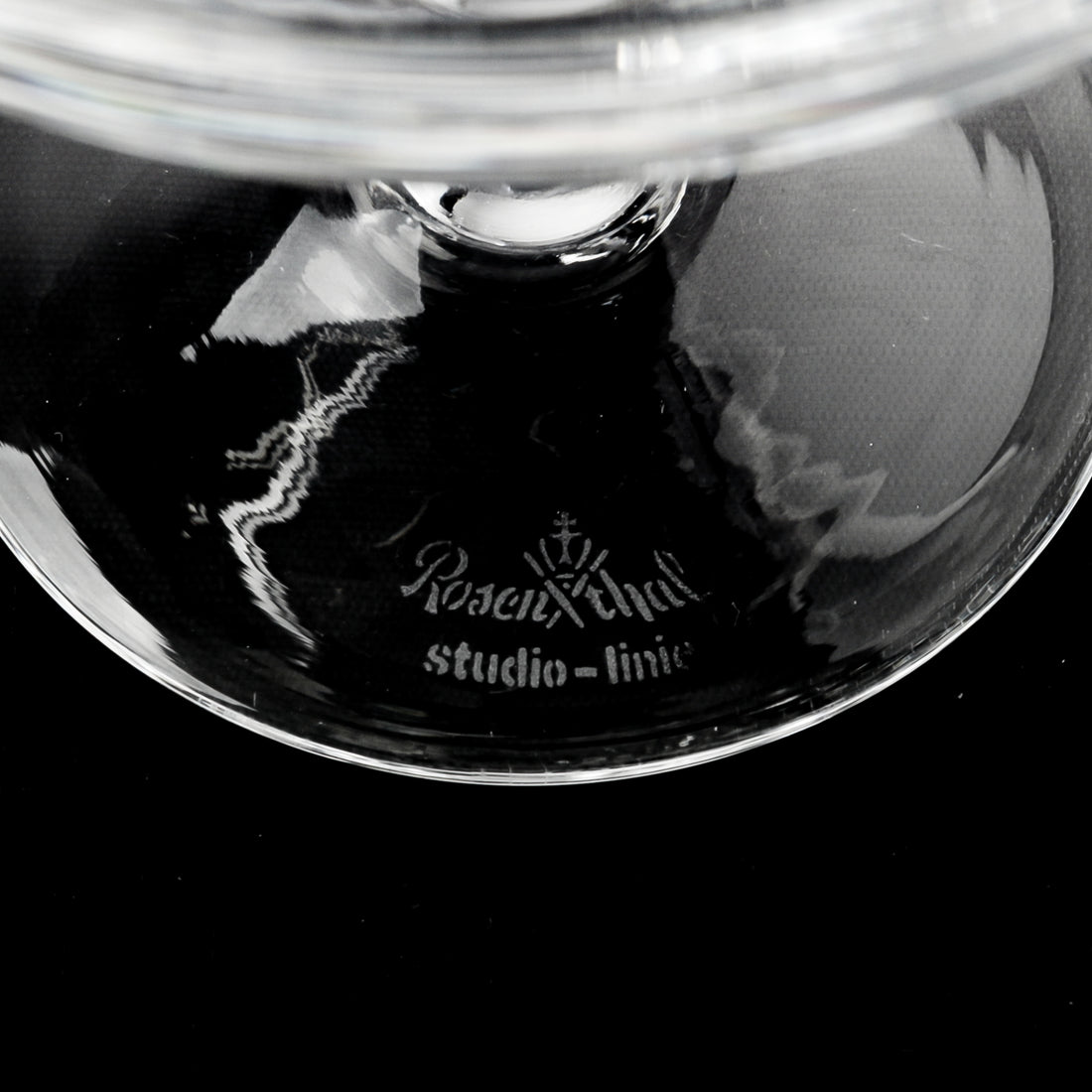 ROSENTHAL Iris Clear Brandy Glasses Set/6