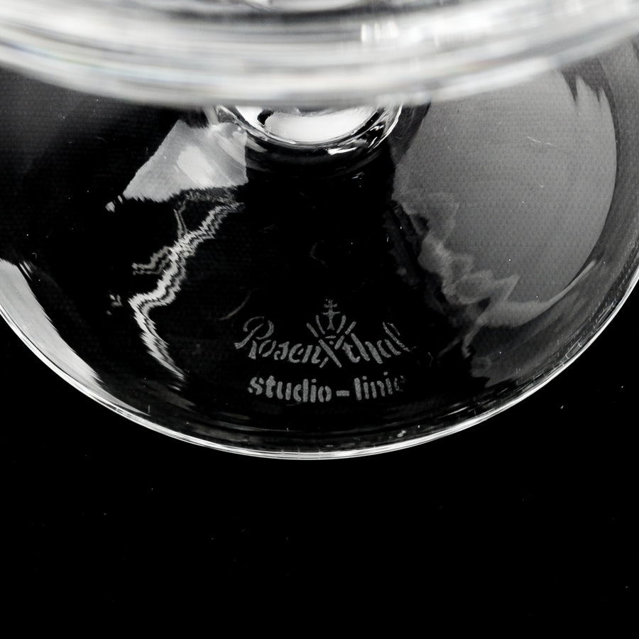 ROSENTHAL Iris Clear Brandy Glasses Set/6