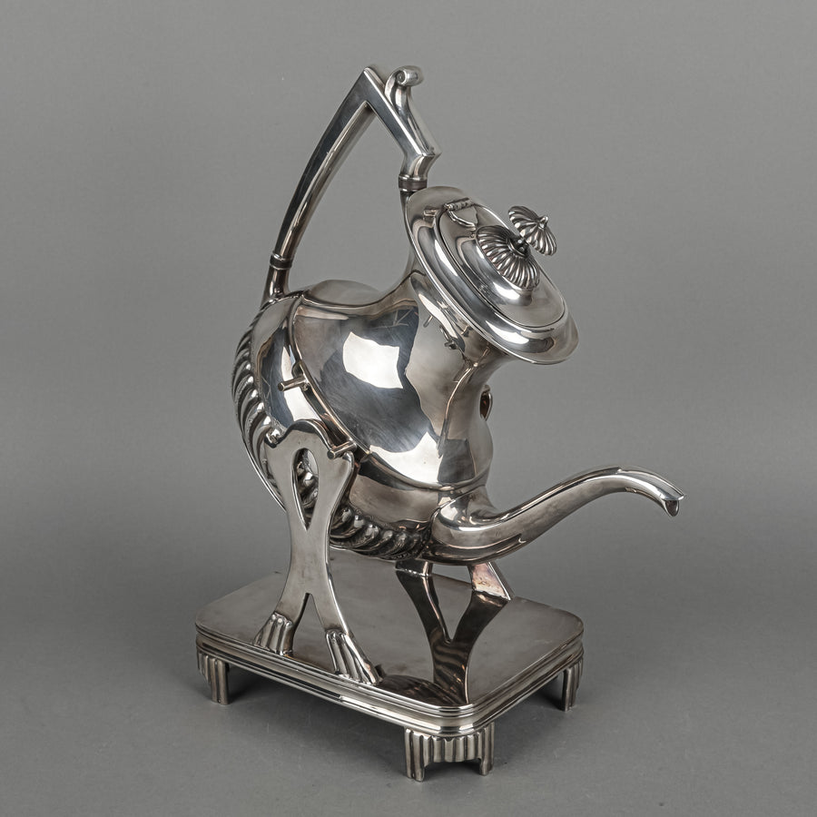 WALLACE Ornate Georgian Tilting Coffee & Tea Service 7Pcs